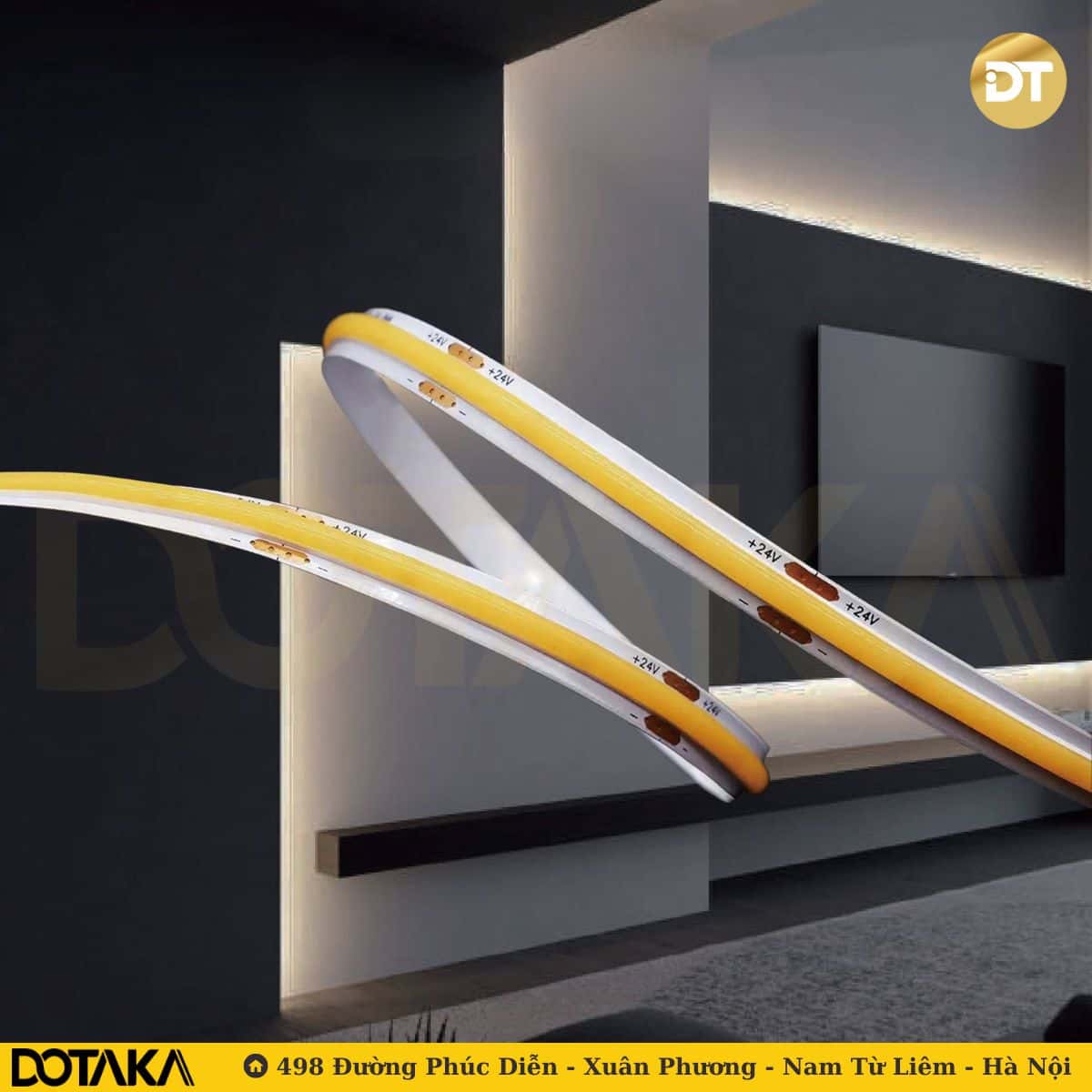 LED dây COB – Giải pháp chiếu sáng liền mạch