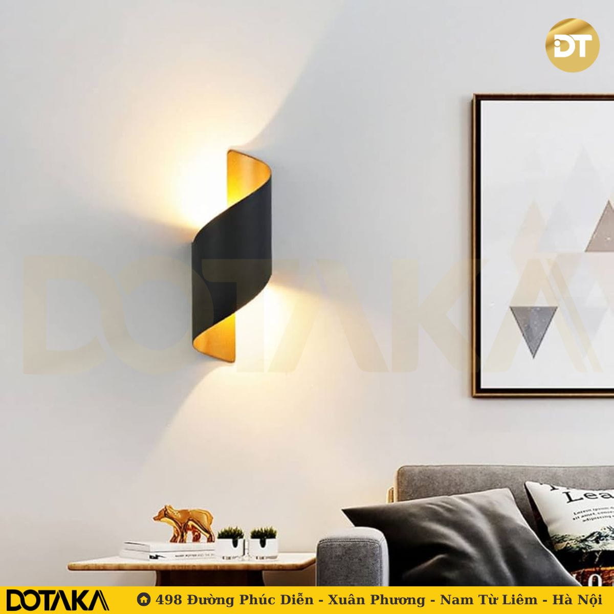 Lý do nên chọn đèn tường xoắn Dotaka