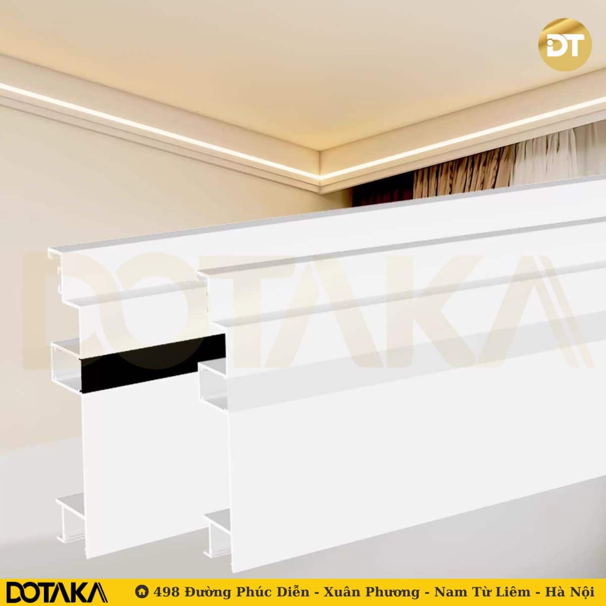 Cấu tạo chi tiết của phào LED LP120-27