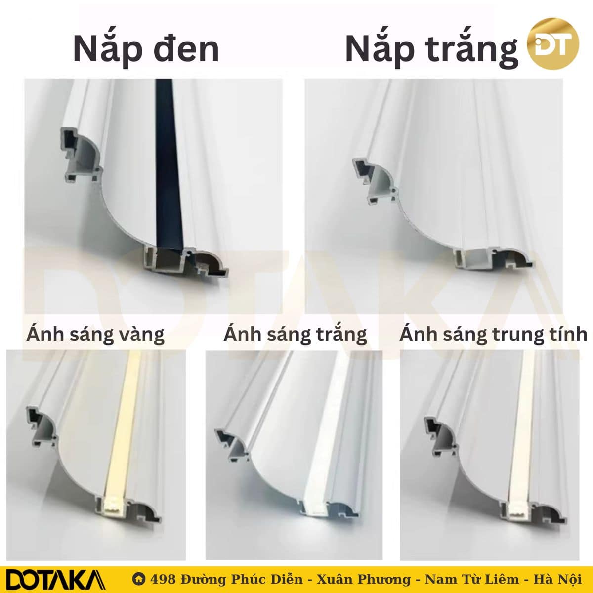 Dải ánh sáng tùy chọn và tùy chỉnh phong cách