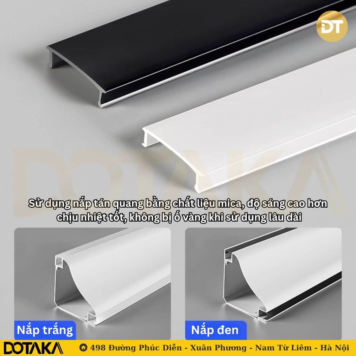 So sánh nắp đen – nắp trắng: lựa chọn nào phù hợp?