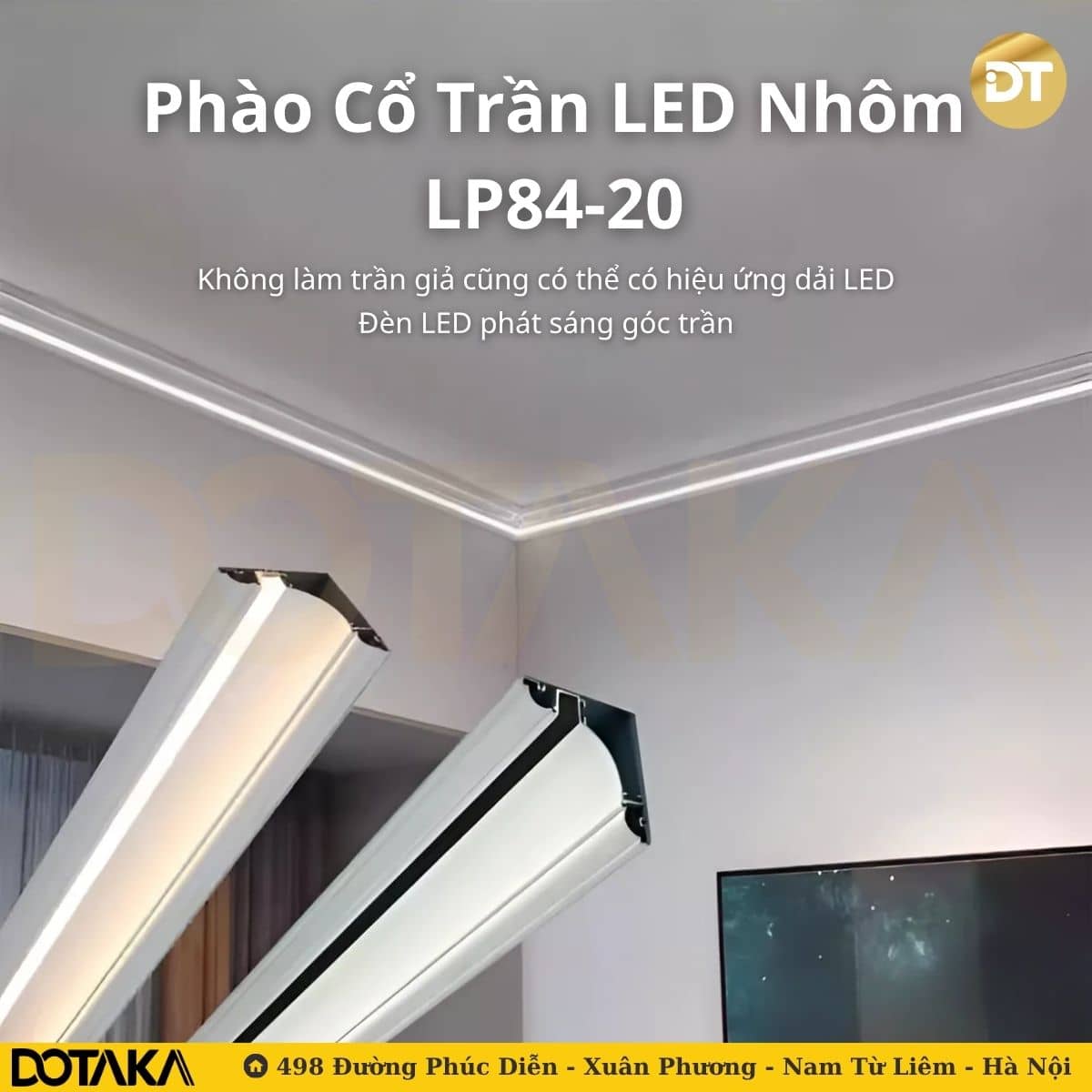 Ứng Dụng Phổ Biến Của Phào LED LP84-20