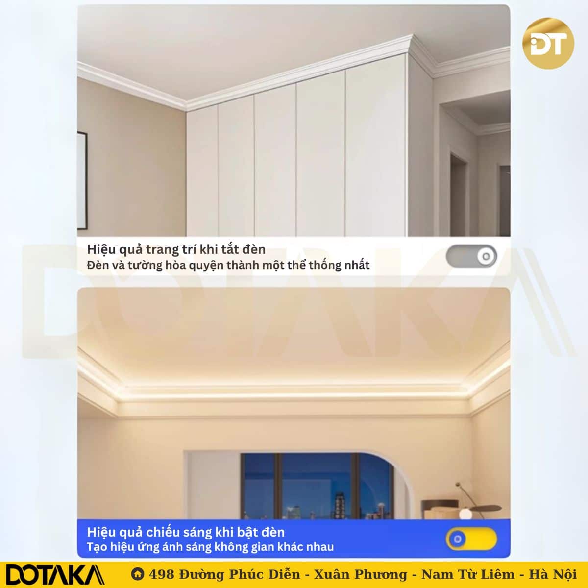 Lợi ích khi sử dụng phào LED LP84-20