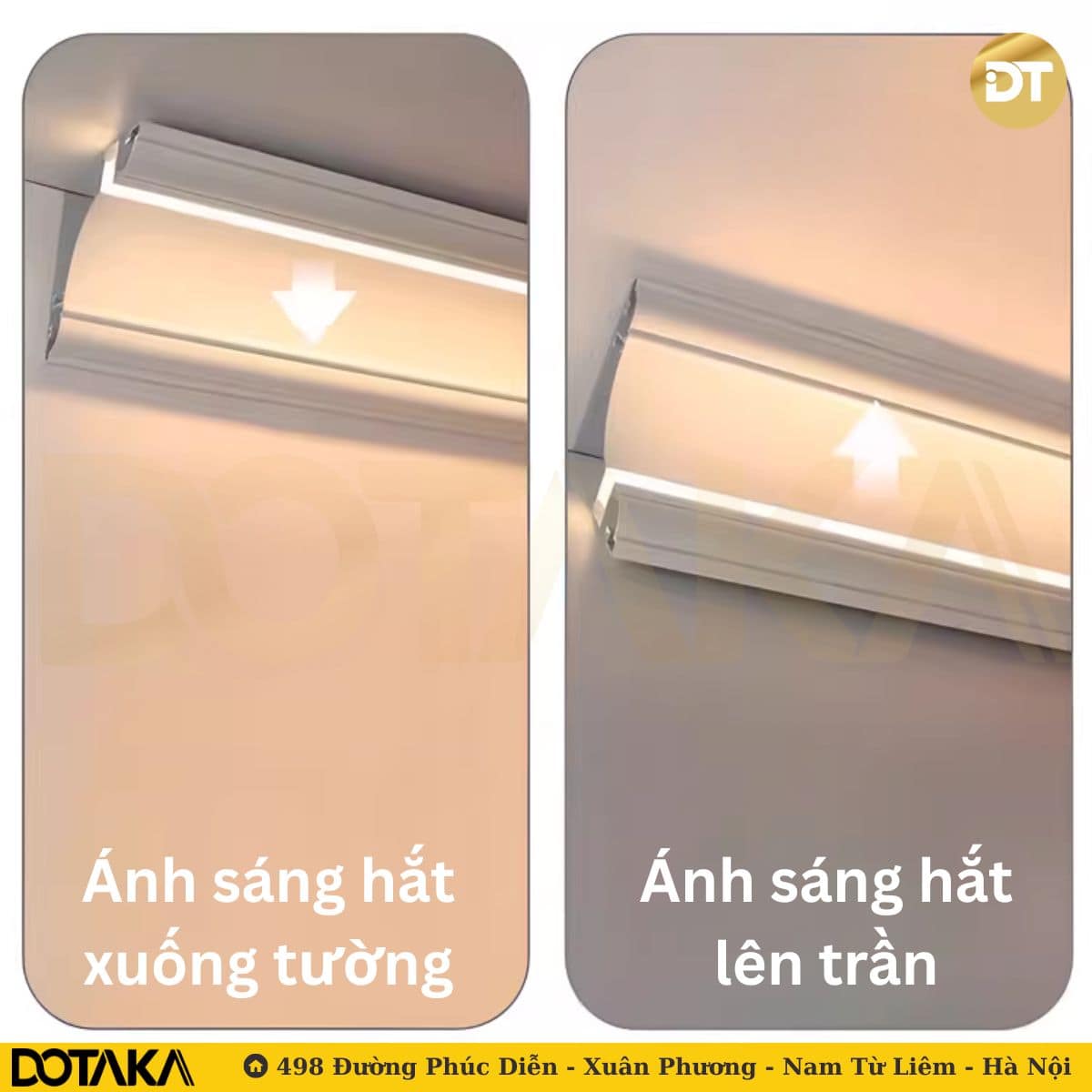 Linh hoạt trong hiệu ứng chiếu sáng