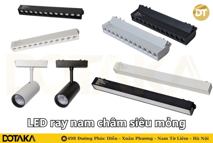 LED ray nam châm siêu mỏng