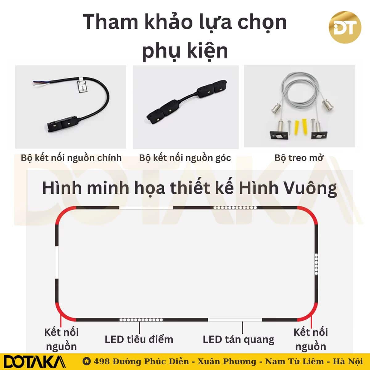 Phụ kiện kết nối và nguồn