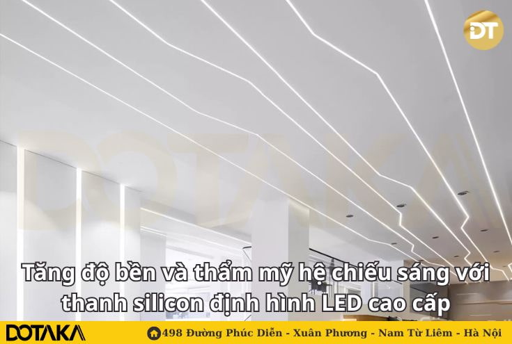 Tăng độ bền và thẩm mỹ hệ chiếu sáng với thanh silicon định hình LED cao cấp