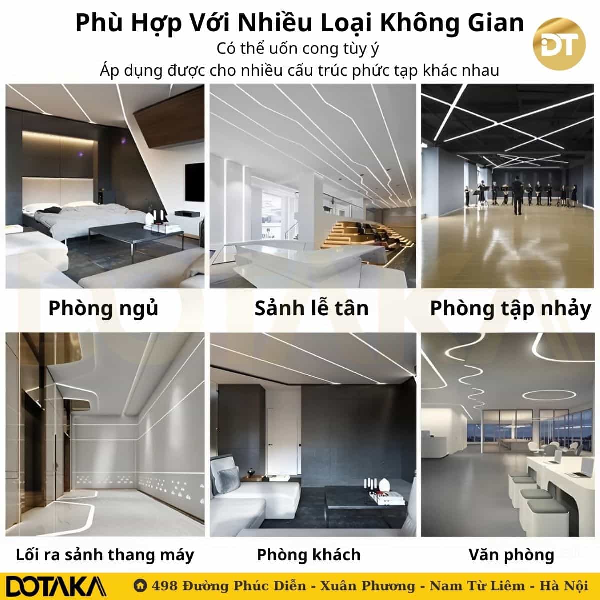 Ứng dụng thực tế của LED silicon uốn cong